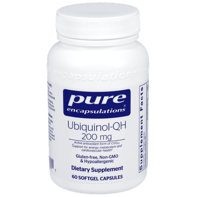 Ubiquinol-QH 200mg (60 Softgel Capsules)