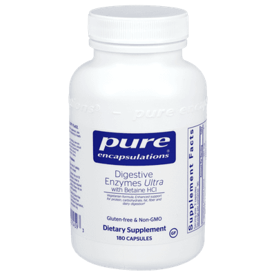 Digestive Enzymes Ultra w/ Betaine (180 capsules)