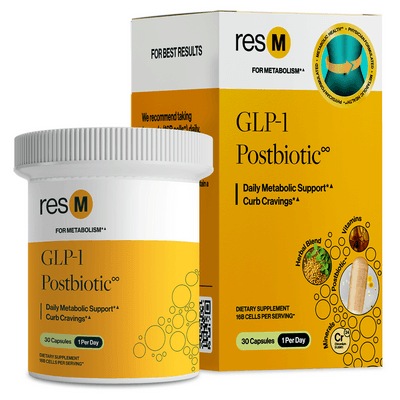 PRO resM GLP-1 Support Postbiotic 2-Pack of 30 Capsules (60 capsules)
