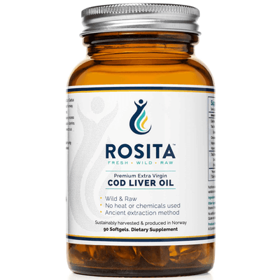 Rosita Extra Virgin Cod Liver Oil Softgels (90 Softgels)