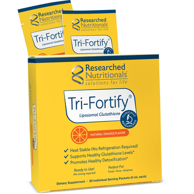 Tri-Fortify® Liposomal Glutathione Orange 20 pack box (20 packets)