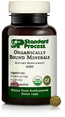 Organically Bound Minerals (180 tablets)