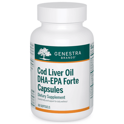 Cod Liver Oil DHA/EPA Forte (60 Softgels)