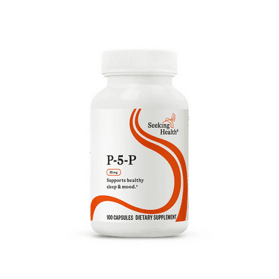P-5-P (Pyridoxal 5-Phosphate) 25mg (100 capsules)