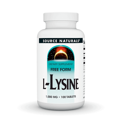 L-Lysine 1,000mg (100 tablets)