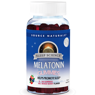 Sleep Science® Melatonin 5 mg Mixed Berry (60 gummies)