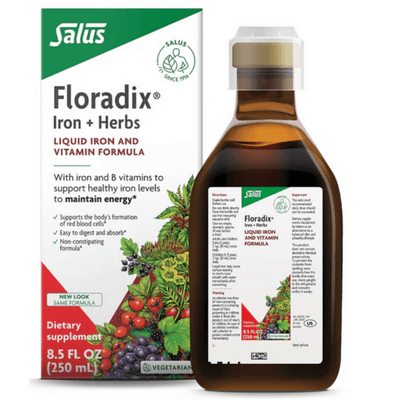 Floradix® Iron + Herbs Liquid Iron and Vitamin (500 Milliliters)