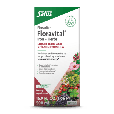 Floravital Iron & Herbs Yeast-Free (500 Milliliters)
