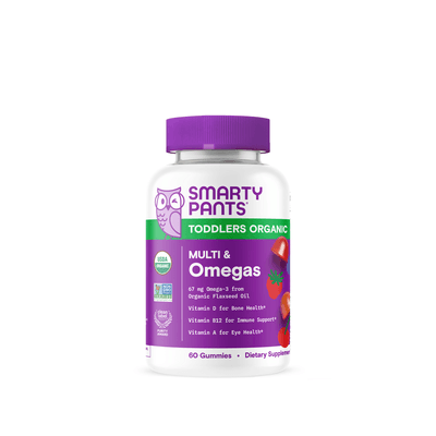 SmartyPants Organics Toddler Formula (60 gummies)