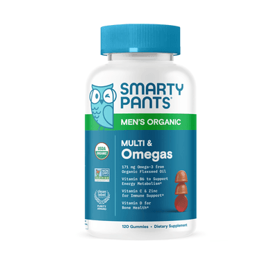 SmartyPants Organics Men's Complete (120 gummies )