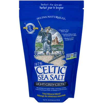 Coarse Ground Celtic Sea Salt (Light Grey) (454 Grams)