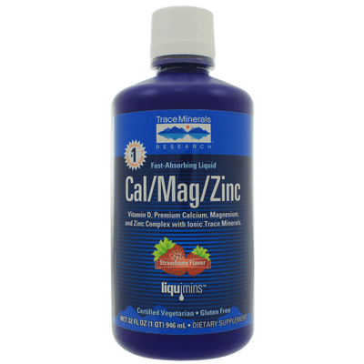 Liquid Cal/Mag/Zinc - Natural Strawberry (946 Milliliters)
