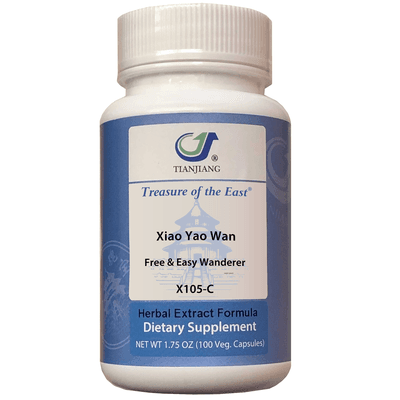 Xiao Yao Wan Capsules - Free & Easy Wand (100 capsules)