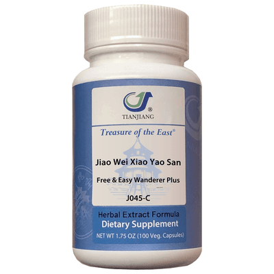 Jia Wei Xiao Yao San Capsules - Free & E (100 capsules)
