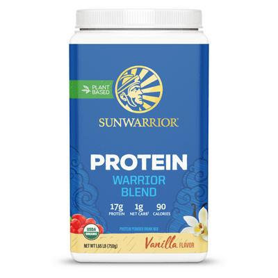 Warrior Blend Organic, Vanilla (750 Grams)