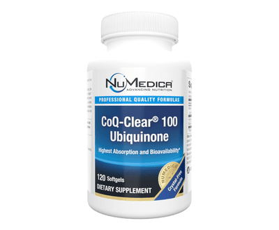 CoQ-Clear® 100 Ubiquinone Citrus (120 Softgels)