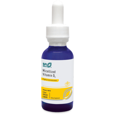 Micellized Vitamin D3 Liquid (10mcg) (30 Milliliters)