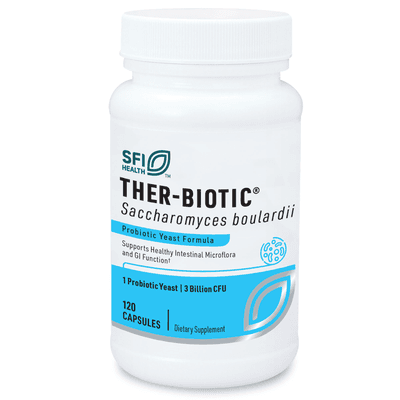 Ther-Biotic® Saccharomyces Boulardii Probiotic Yeast Formula (120 capsules)