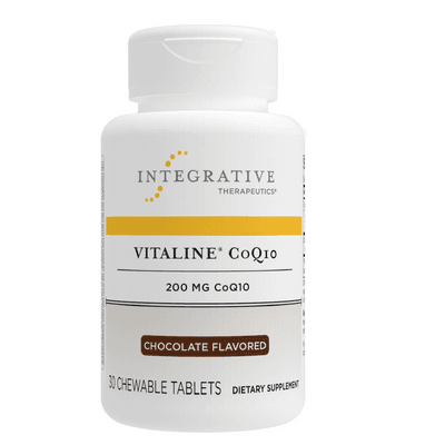 Vitaline CoQ10 200mg Chewable Chocolate (30 wafers)