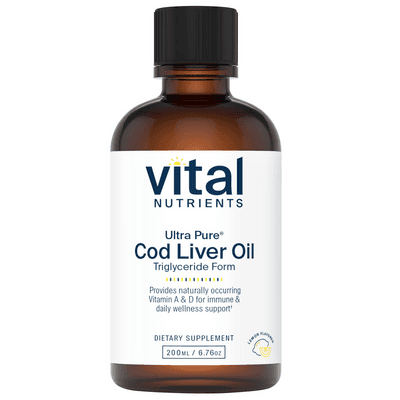Ultra Pure® Cod Liver Oil (200 Milliliters)