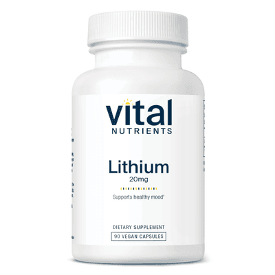 Lithium (orotate) 20mg (90 capsules)