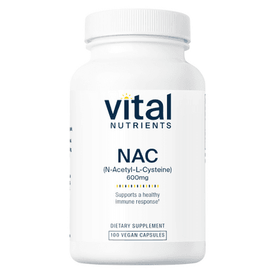 NAC (N-Acetyl-l-Cysteine) 600mg (100 capsules)