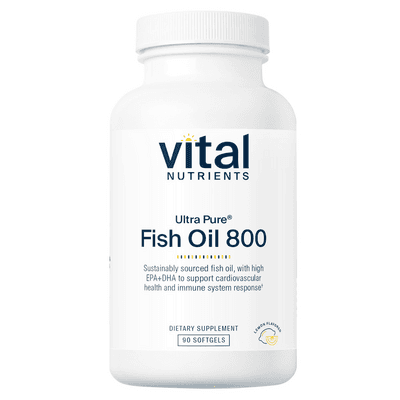 Ultra Pure® Fish Oil 800 (90 Softgels)