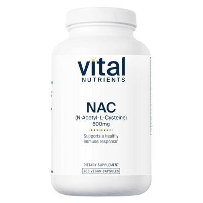 NAC (N-Acetyl-l-Cysteine) 600mg (200 capsules)
