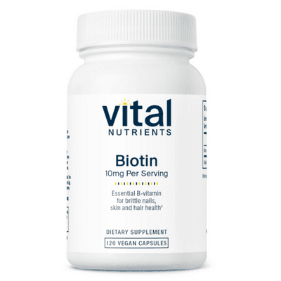 Biotin 10mg (120 capsules)