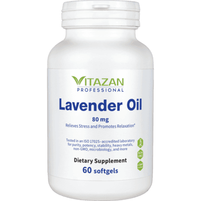Lavender Oil 80mg (60 Softgels)
