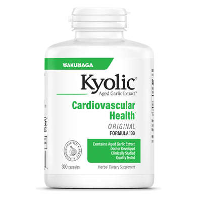 Kyolic Aged Garlic Extract Cardiovascular Formula 100 (300 capsules)