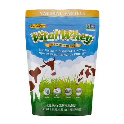 Vital Whey®, Vanilla Grass Fed Whey Protein (1130 Grams)