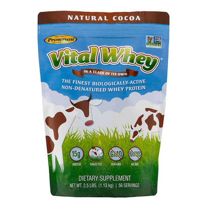 Vital Whey®, Cocoa Grass-Fed Whey Protein (1130 Grams)
