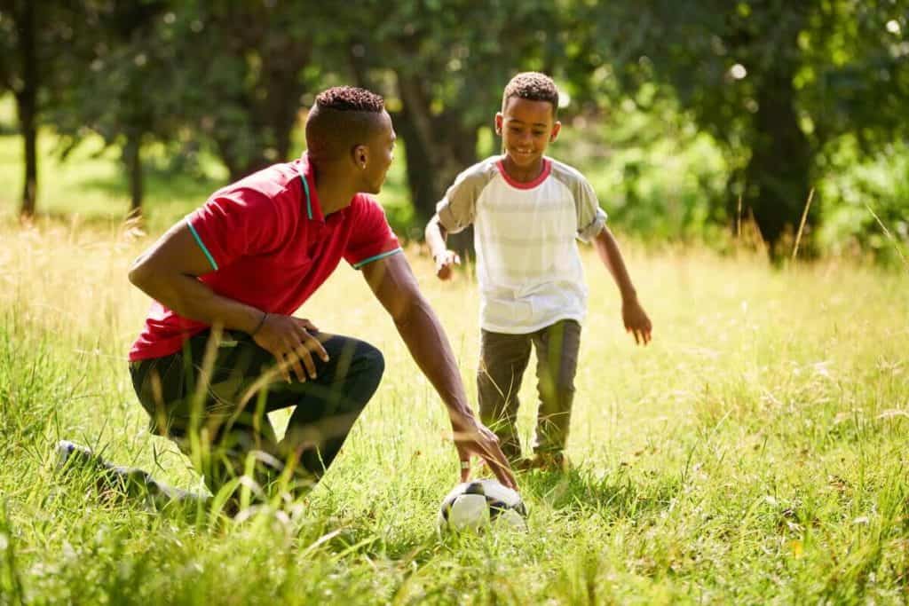 Image of kids exercising