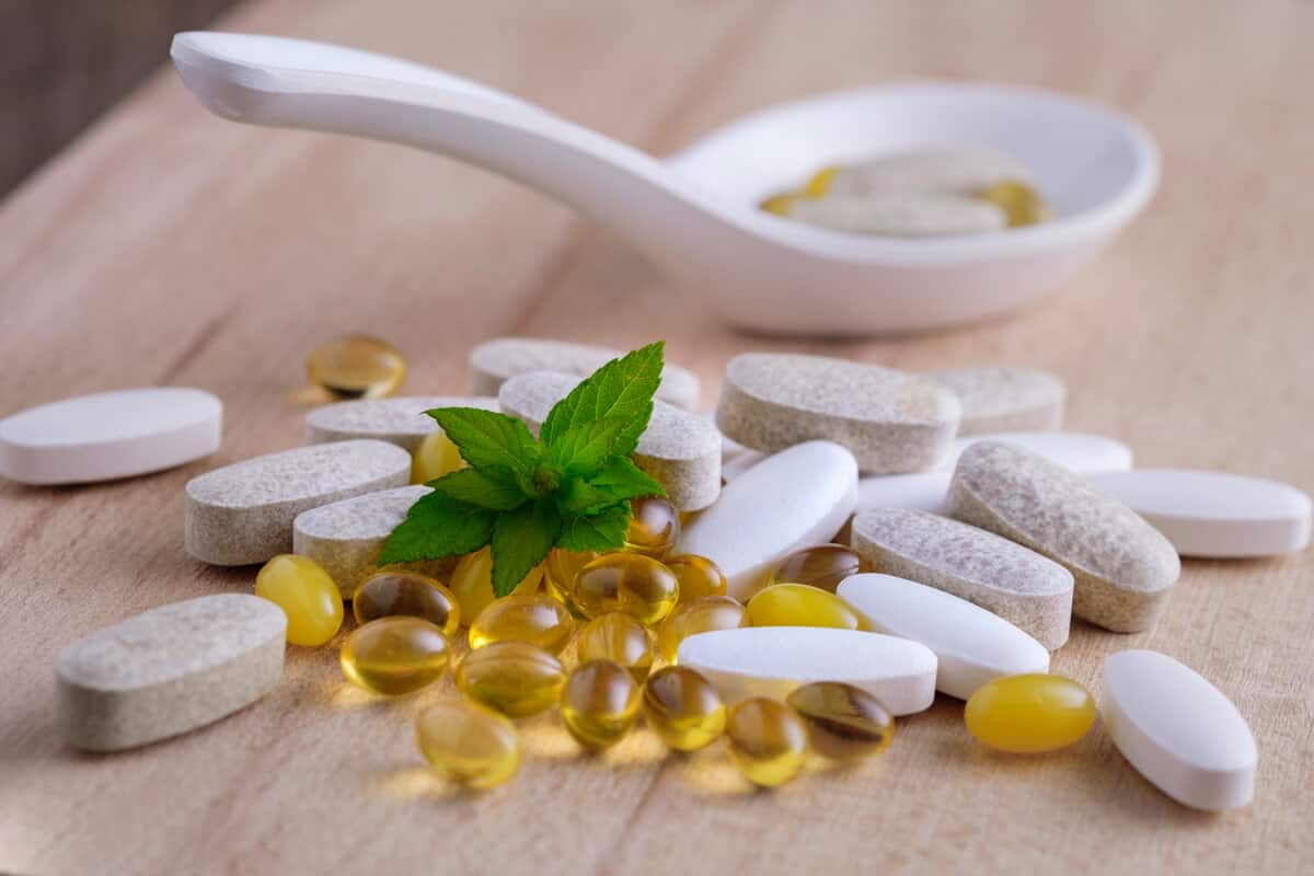 variety of supplements