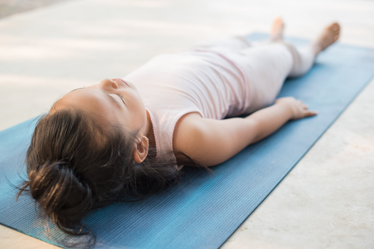 progressive muscle relaxation yoga pose