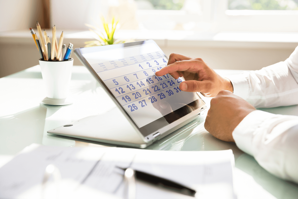 stress affecting the body scheduling calendar