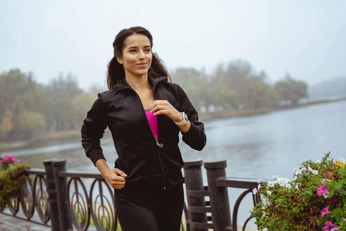 weight gain woman exercising